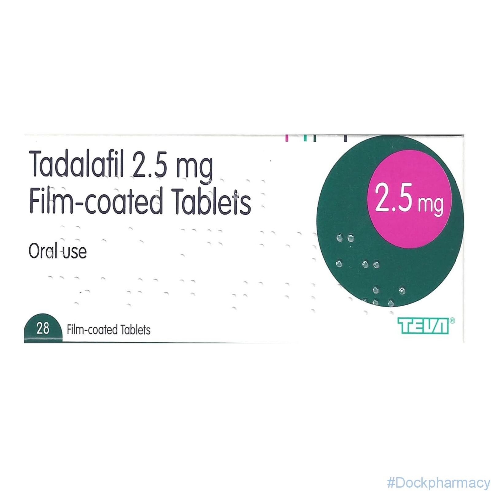 Tadalafilo 2.5 Mg