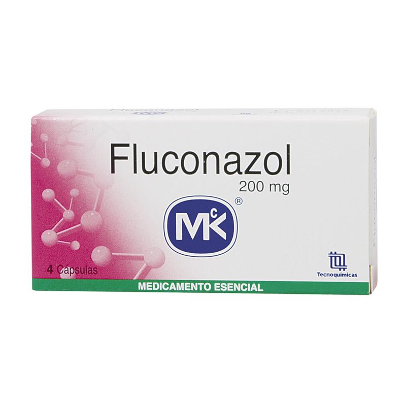 Fluconazol 200 Mg 4 Capsulas