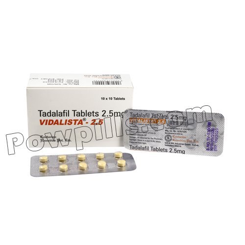 Tadalafilo 2.5 Mg