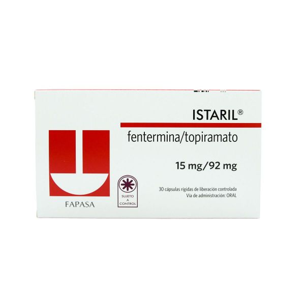 Fentermina de 15 mg