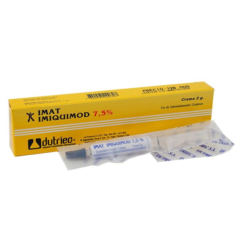 imiquimod lo venden sin receta
